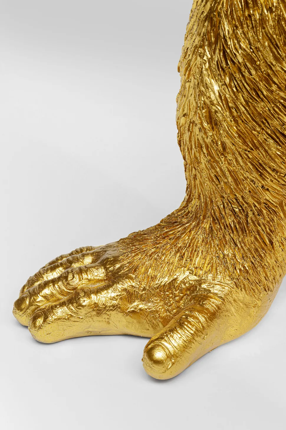 Deko Figur Butler Playing Chimp Gold 52cm