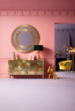 Deko Figur Butler Playing Chimp Gold 52cm