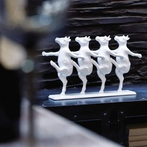 Deko Figur Dancing Cows