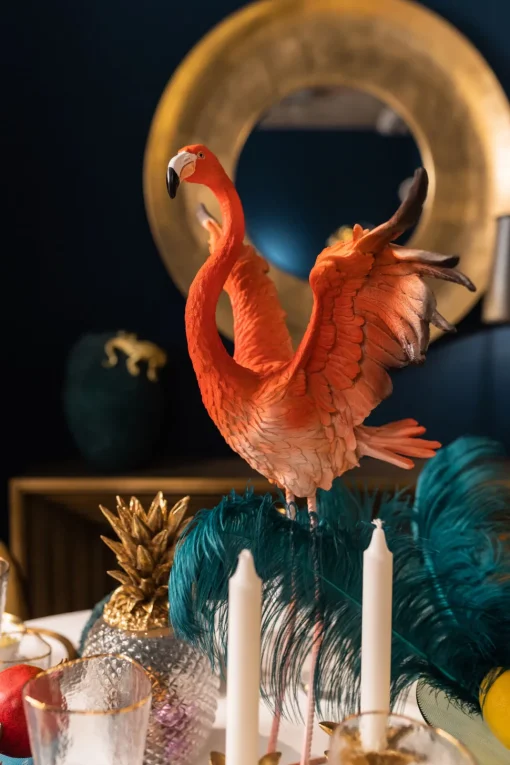 Deko Figur Flamingo Road Fly 66cm
