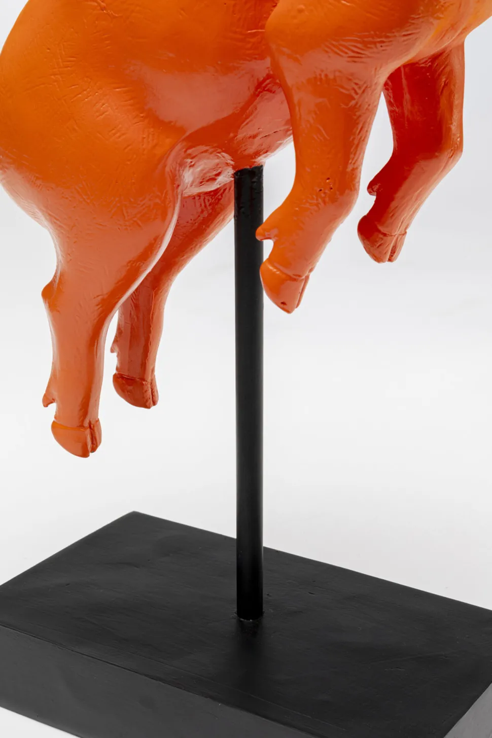 Deko Figur Flying Pig Orange 29cm