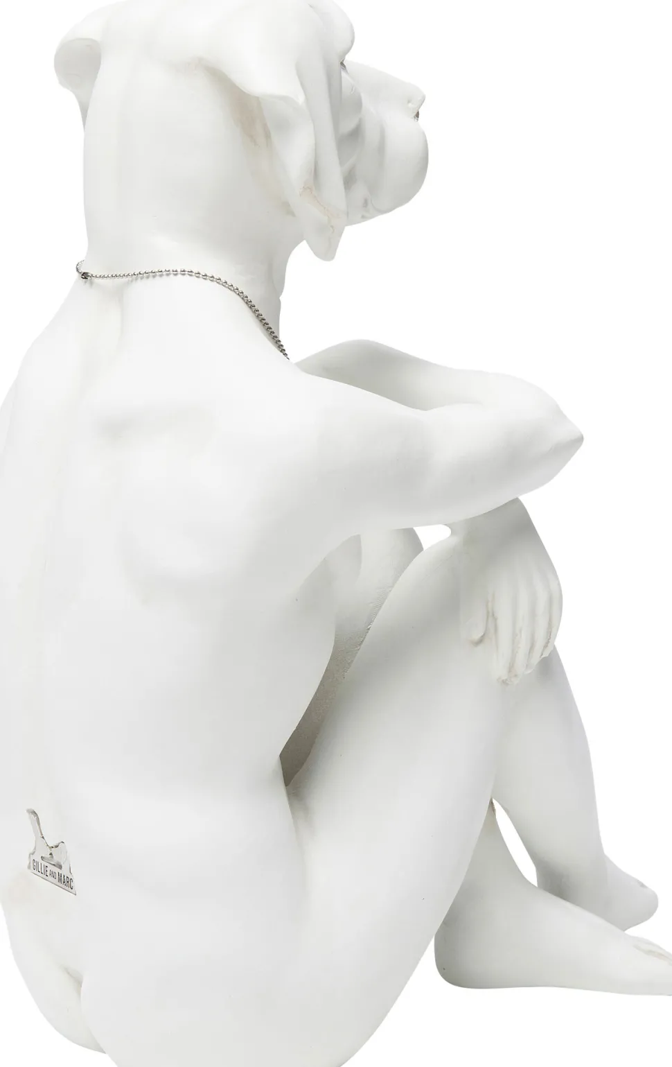 Deko Figur Gangster Dog Creme