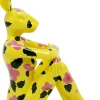 Deko Figur Gangster Rabbit Gelb 80cm