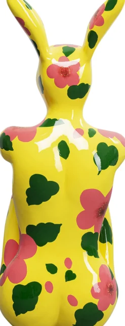 Deko Figur Gangster Rabbit Gelb 80cm