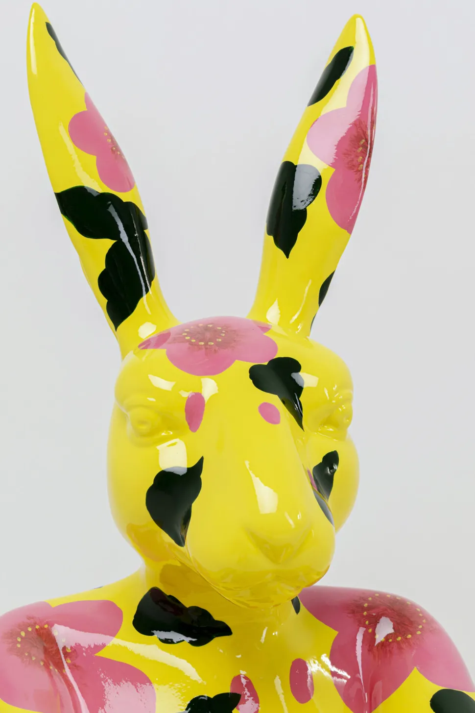 Deko Figur Gangster Rabbit Gelb 80cm