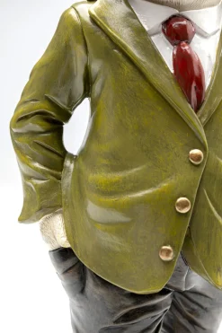 Deko Figur Gentleman Dog 35cm