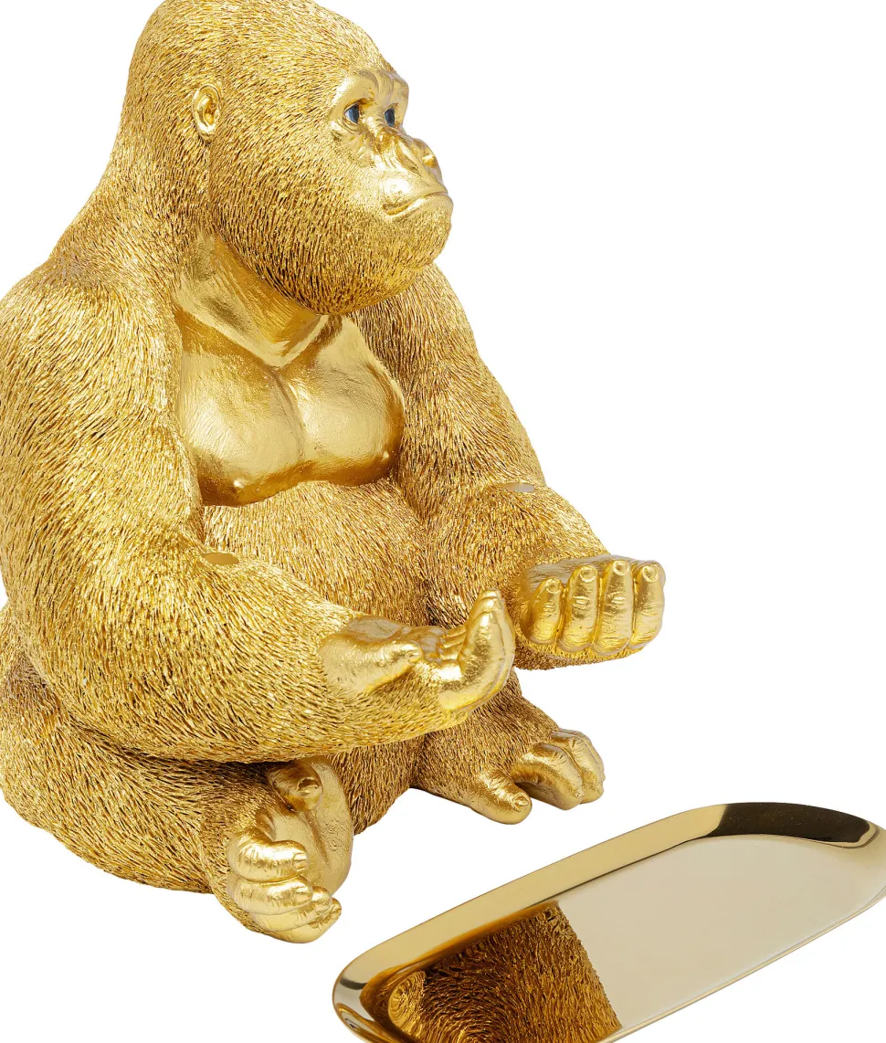 Deko Figur Gorilla Butler 37cm