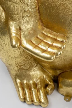 Deko Figur Gorilla Gold XL 180