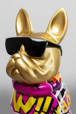 Deko Figur Graffiti Dog 49cm
