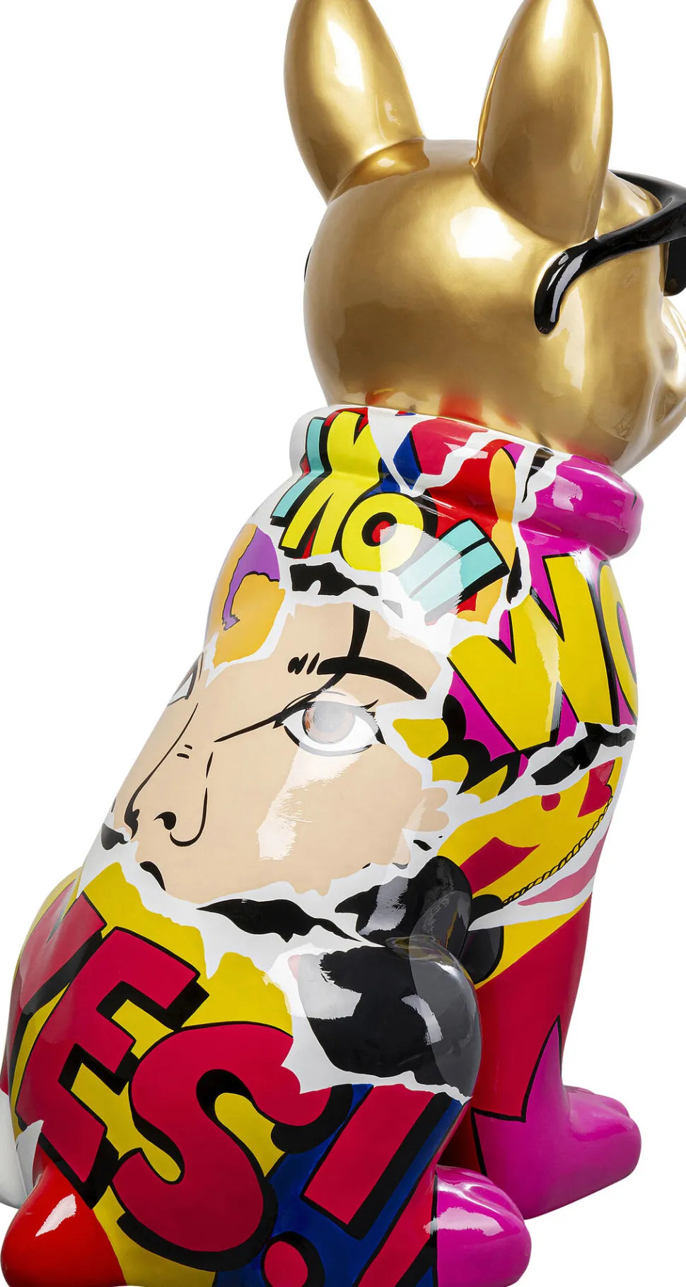 Deko Figur Graffiti Dog 152cm