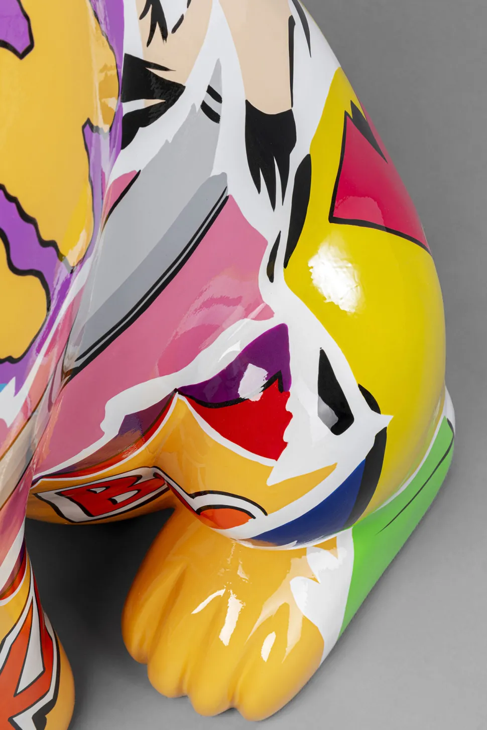 Deko Figur Graffiti Dog 152cm