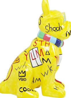 Deko Figur Graffiti Dog Gelb 122cm