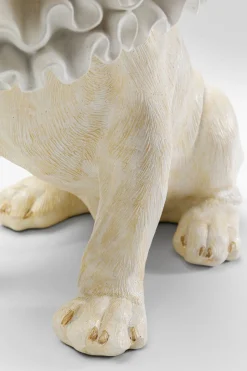 Deko Figur King Dog Weiß 33cm