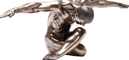 Deko Figur Nude Man Bow 137cm