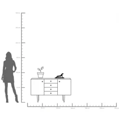 Deko Figur Pantera 19cm