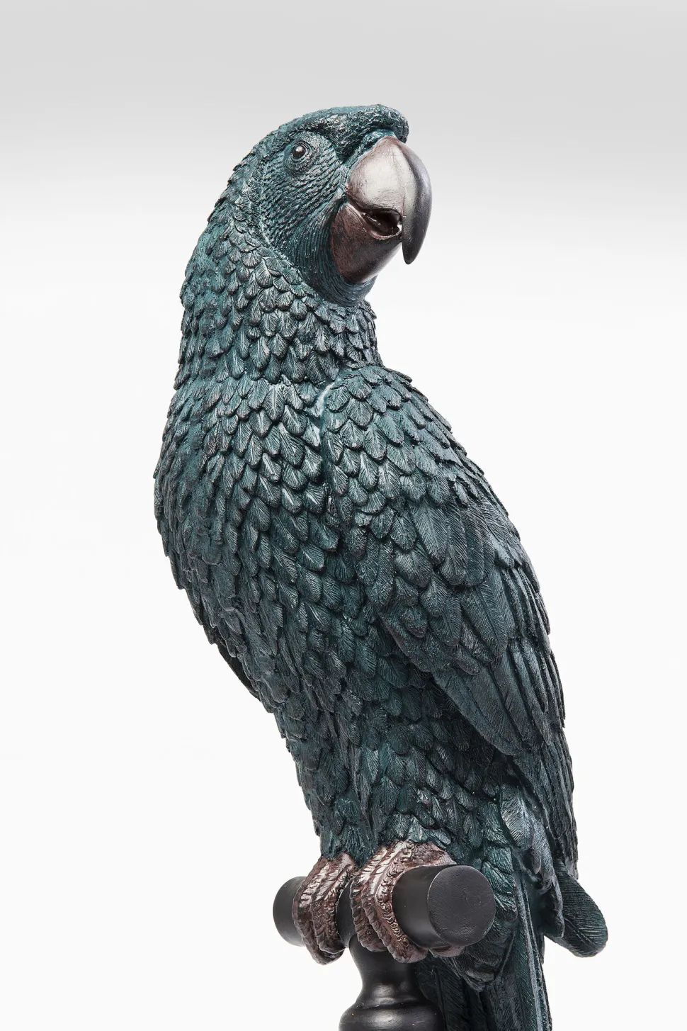 Deko Figur Parrot Petrol