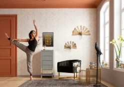 Deko Figur Parrot Petrol