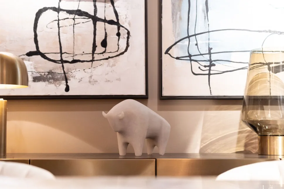 Deko Figur Soft Bull 21cm