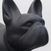 Deko Figur Toto Teen Schwarz Matt 90cm