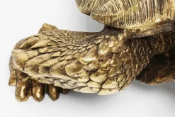Deko Figur Turtle Gold Groß