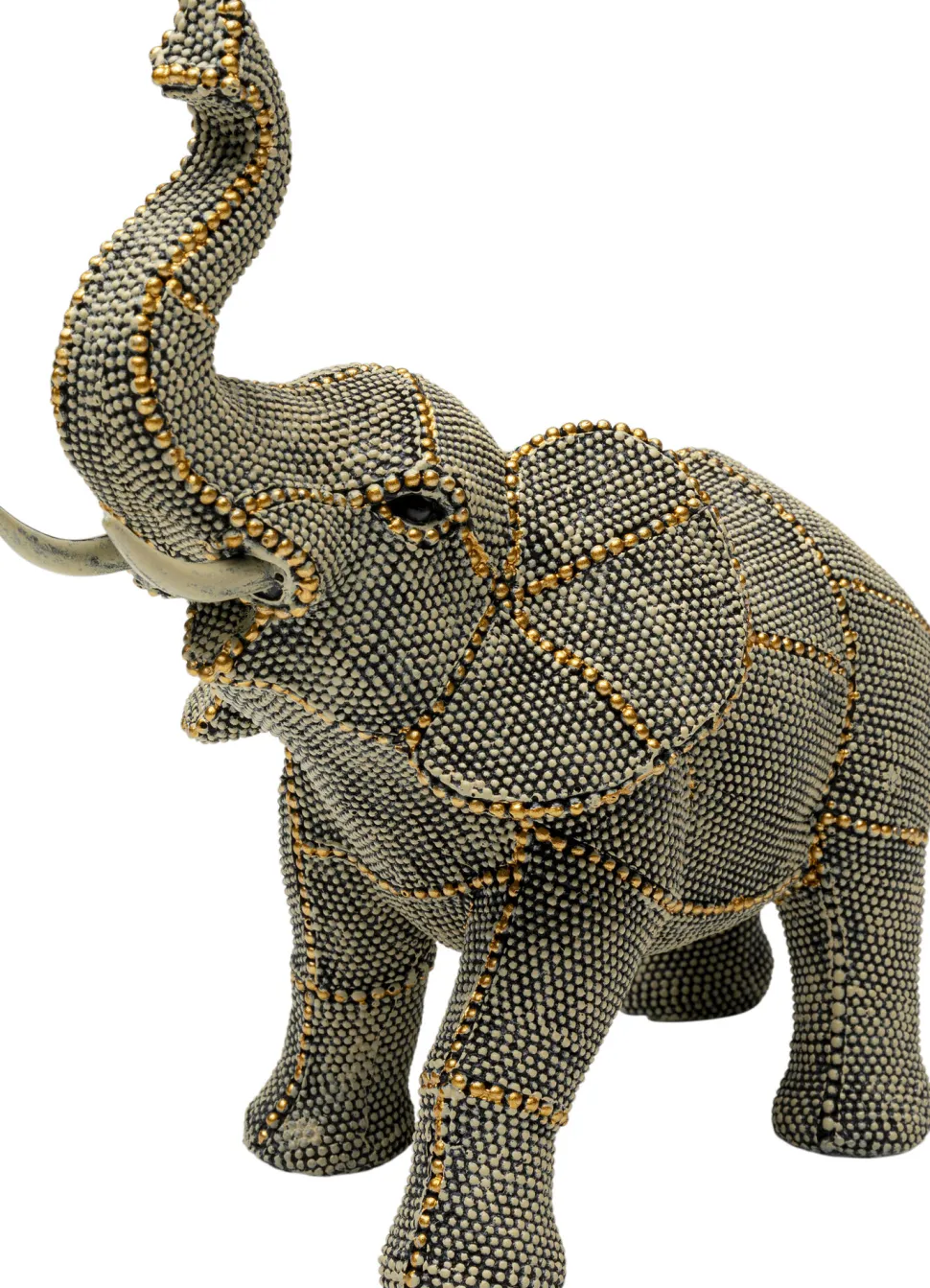 Deko Figur Walking Elephant Pearls 24cm