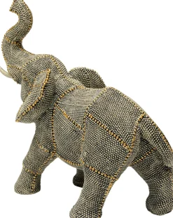 Deko Figur Walking Elephant Pearls 24cm