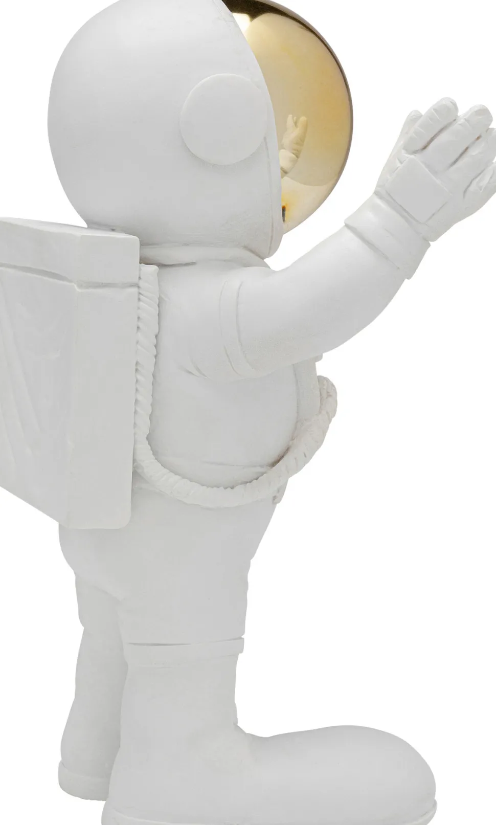 Deko Figur Welcome Astronaut Weiß 27cm