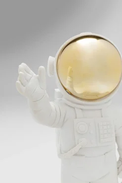 Deko Figur Welcome Astronaut Weiß 27cm