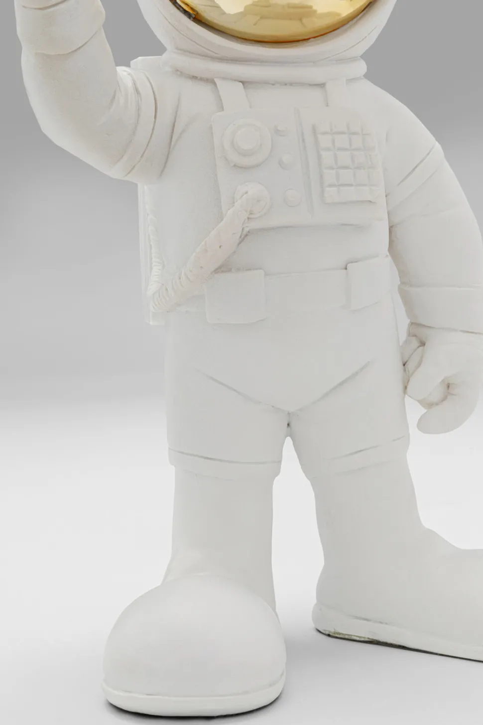 Deko Figur Welcome Astronaut Weiß 27cm