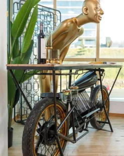 Deko Figur Welcome Guests Gold XL