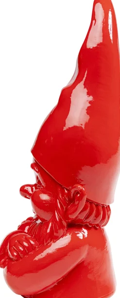 Deko Figur Zwerg Rot 21cm