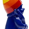 Deko Figur Zwerg Stehend Rainbow Blau 21cm