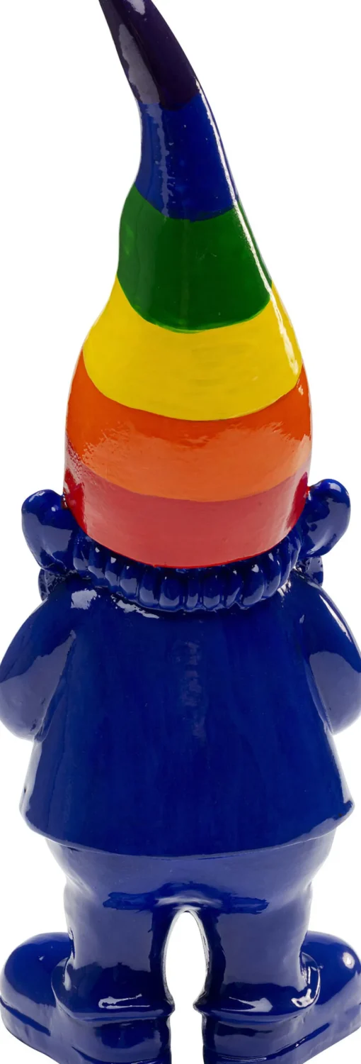 Deko Figur Zwerg Stehend Rainbow Blau 21cm