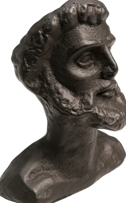 Deko Objekt Bearded Man Anthrazit 11cm