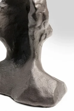 Deko Objekt Bearded Man Anthrazit 11cm