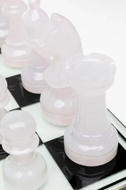 Deko Objekt Chess Transparent 60x60cm