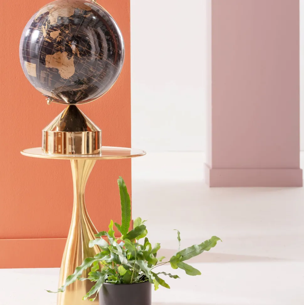 Deko Objekt Globe Top Gold 47cm