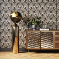 Deko Objekt Globe Top Gold 132cm