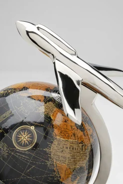 Deko Objekt Globe Top Plane 39cm