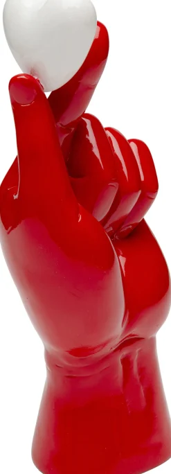 Deko Objekt Holding Heart 26cm