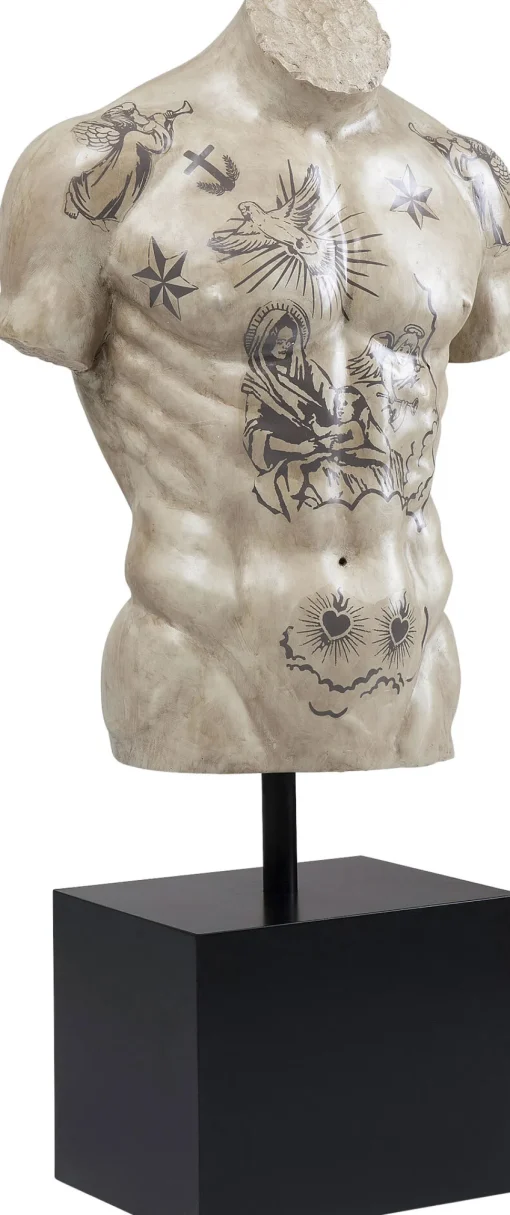 Deko Objekt Torso Tattoo