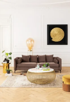 Deko Rahmen Golden Snail 120x120cm