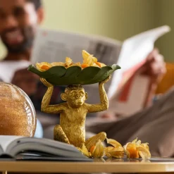 Deko Schale Banana Leaf 14x24cm