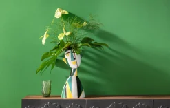 Deko Vase Happy Face 43cm