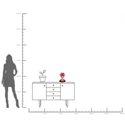 Deko Vase Style Muse Flowers 34cm