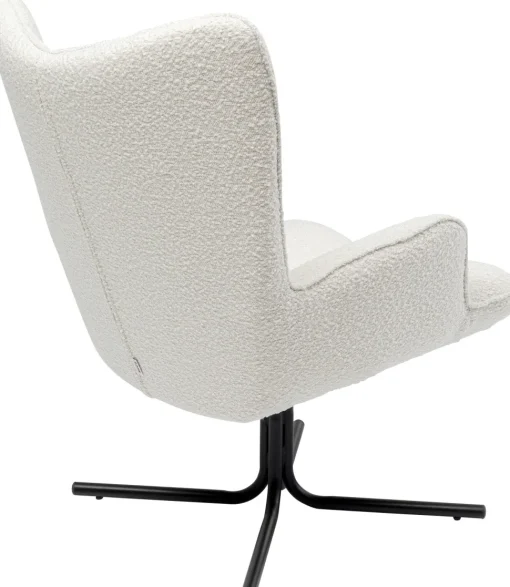 Drehsessel Oscar Boucle Creme