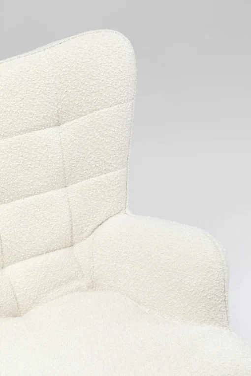 Drehsessel Oscar Boucle Creme
