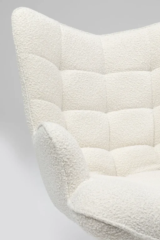Drehsessel Oscar Boucle Creme