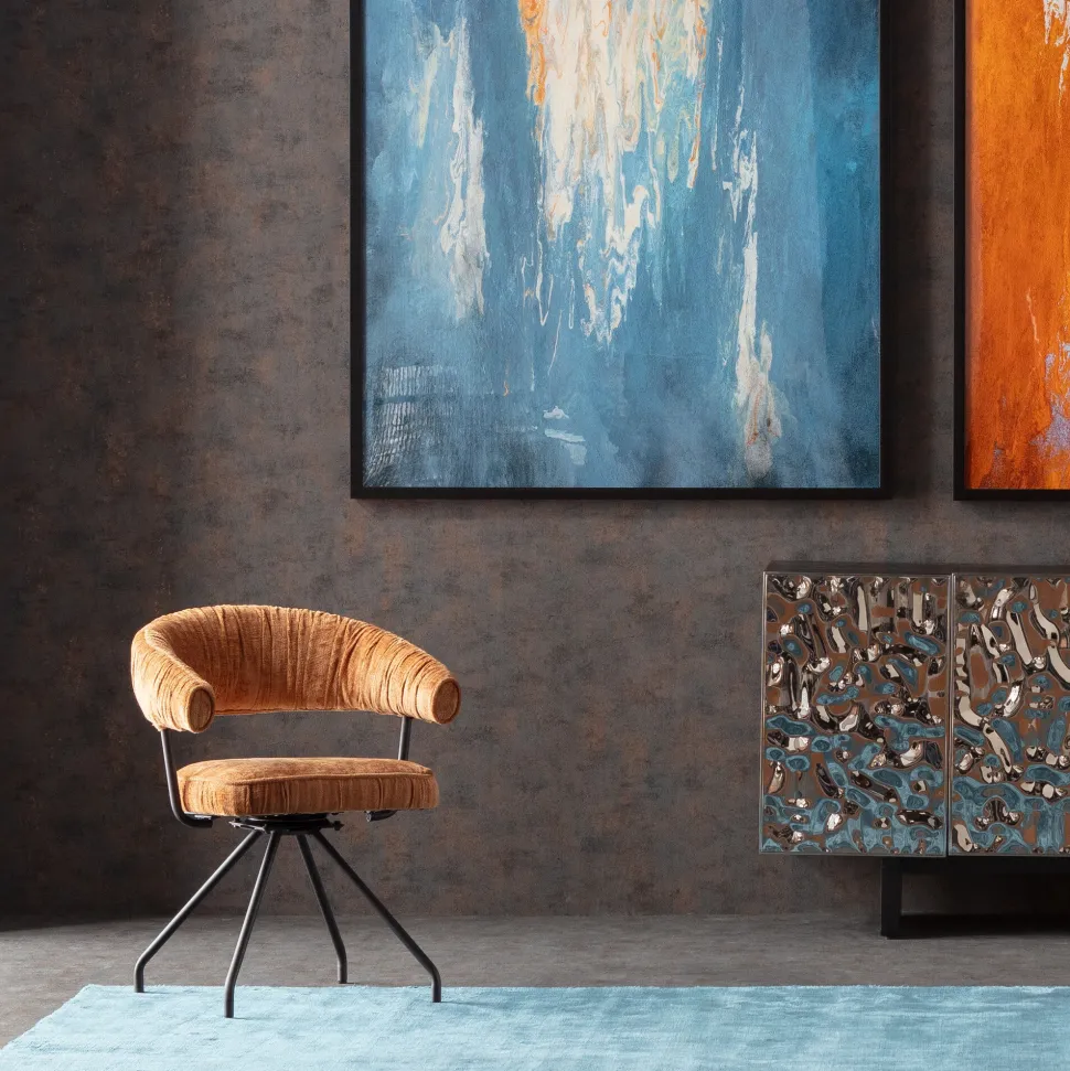 Drehstuhl Arabella Orange