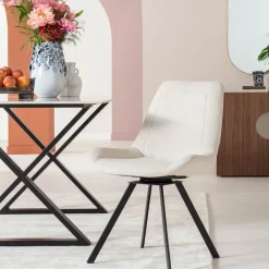 Drehstuhl Baron Creme